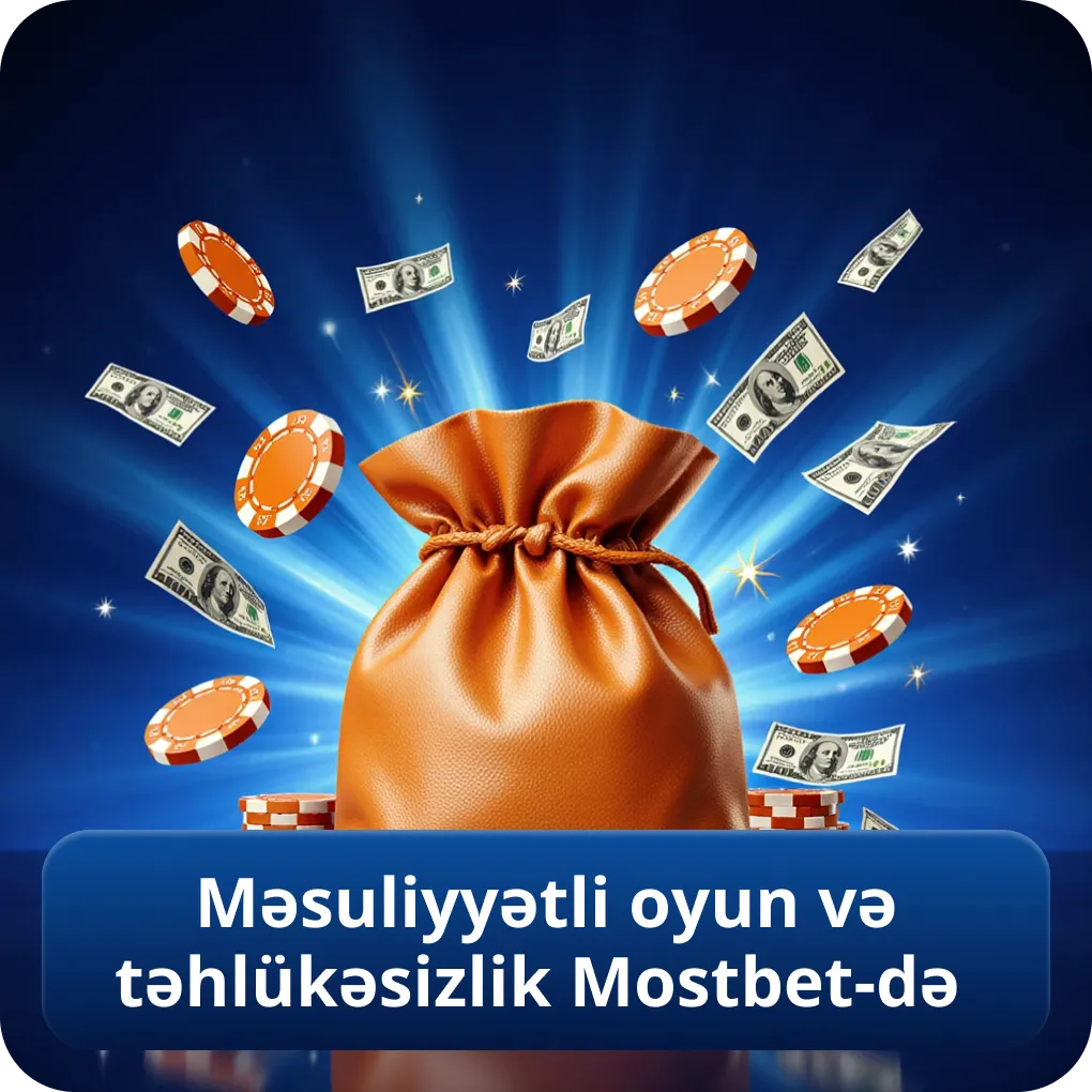 Məsuliyyətli oyun və təhlükəsizlik Mostbet-də